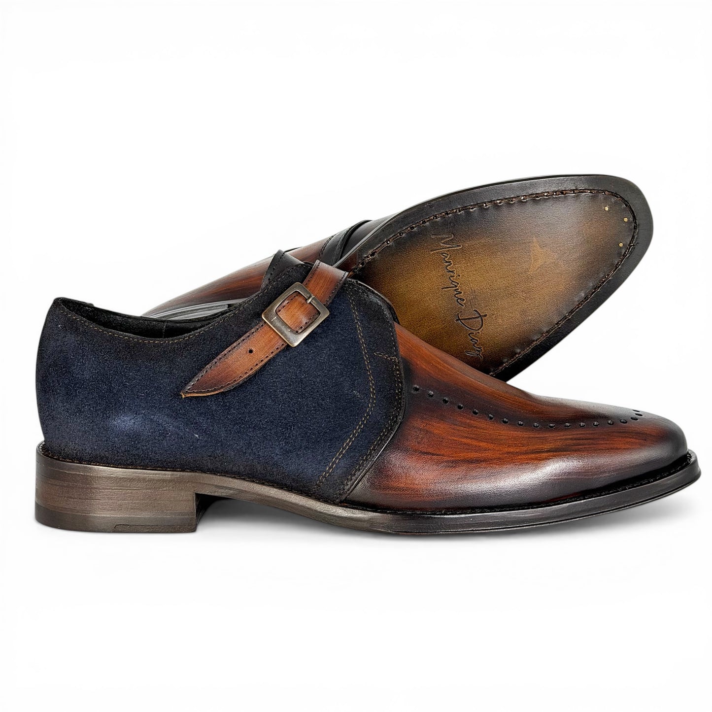 SUDÁFRICA LEATHER/SUEDE BLUE