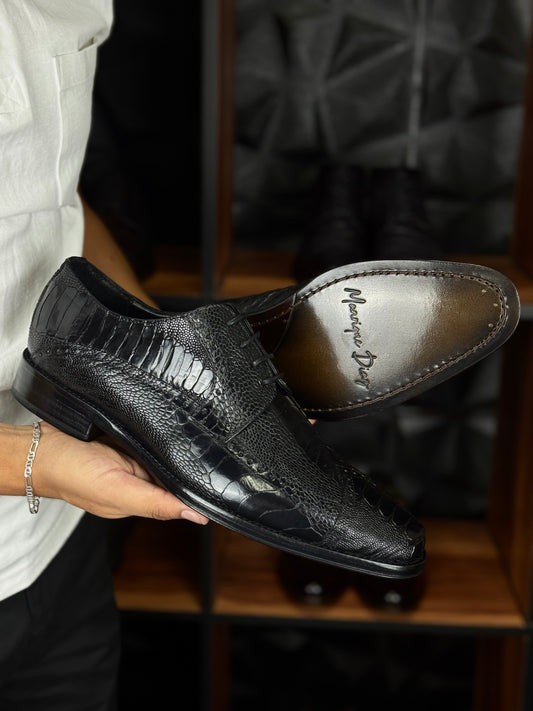 NIGERIA PATA DE AVESTRUZ BLACK