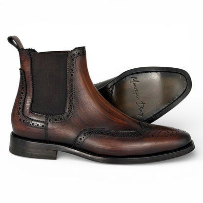 CHELSEA PIEL ST/DARK BROWN