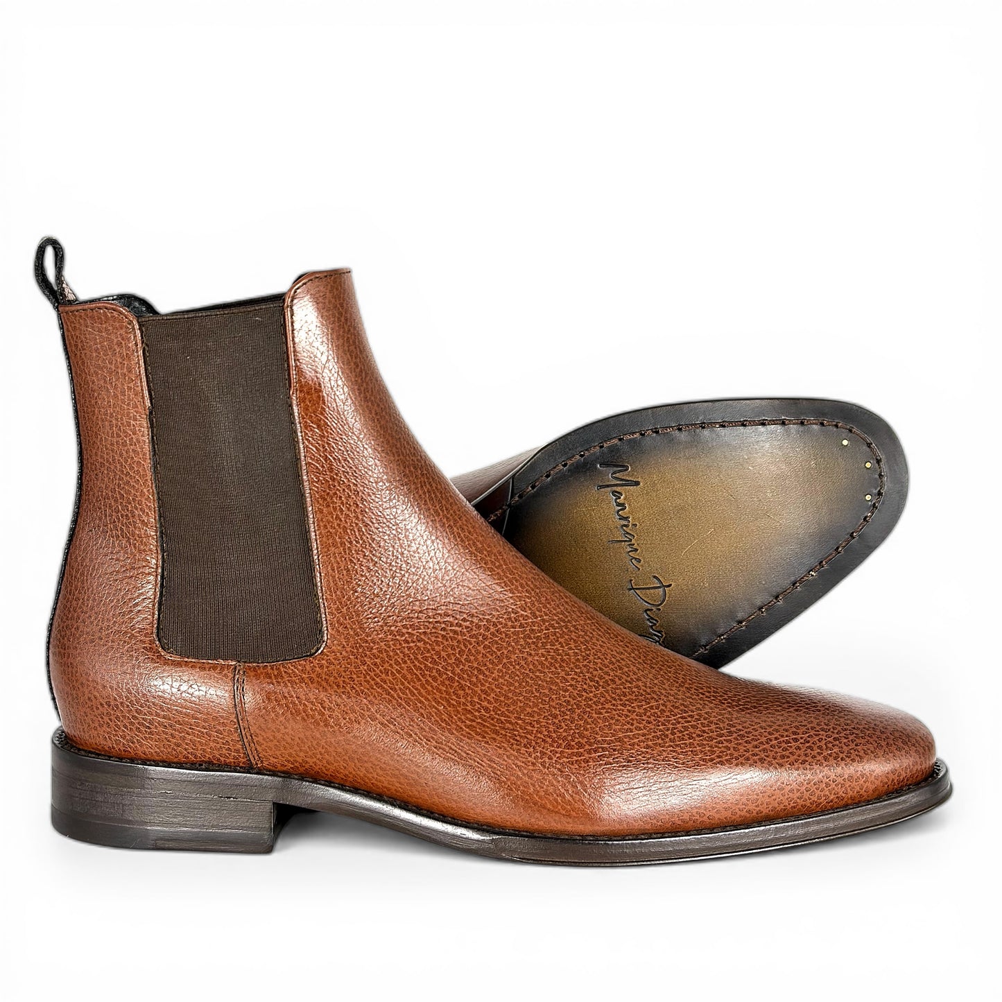 CHELSEA HIGH LEATHER HONEY