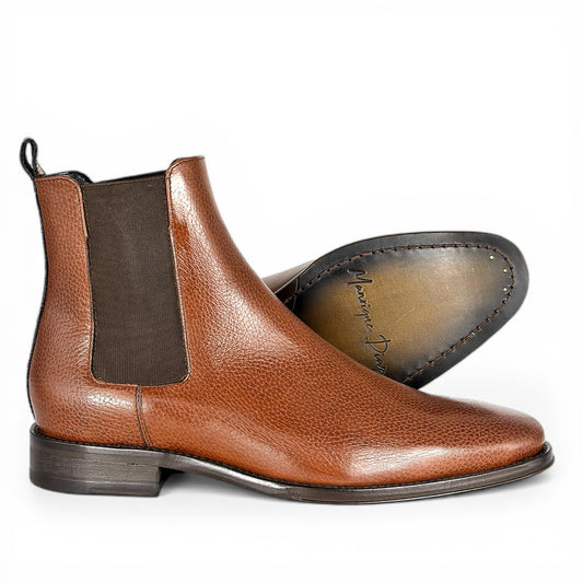 CHELSEA HIGH LEATHER HONEY