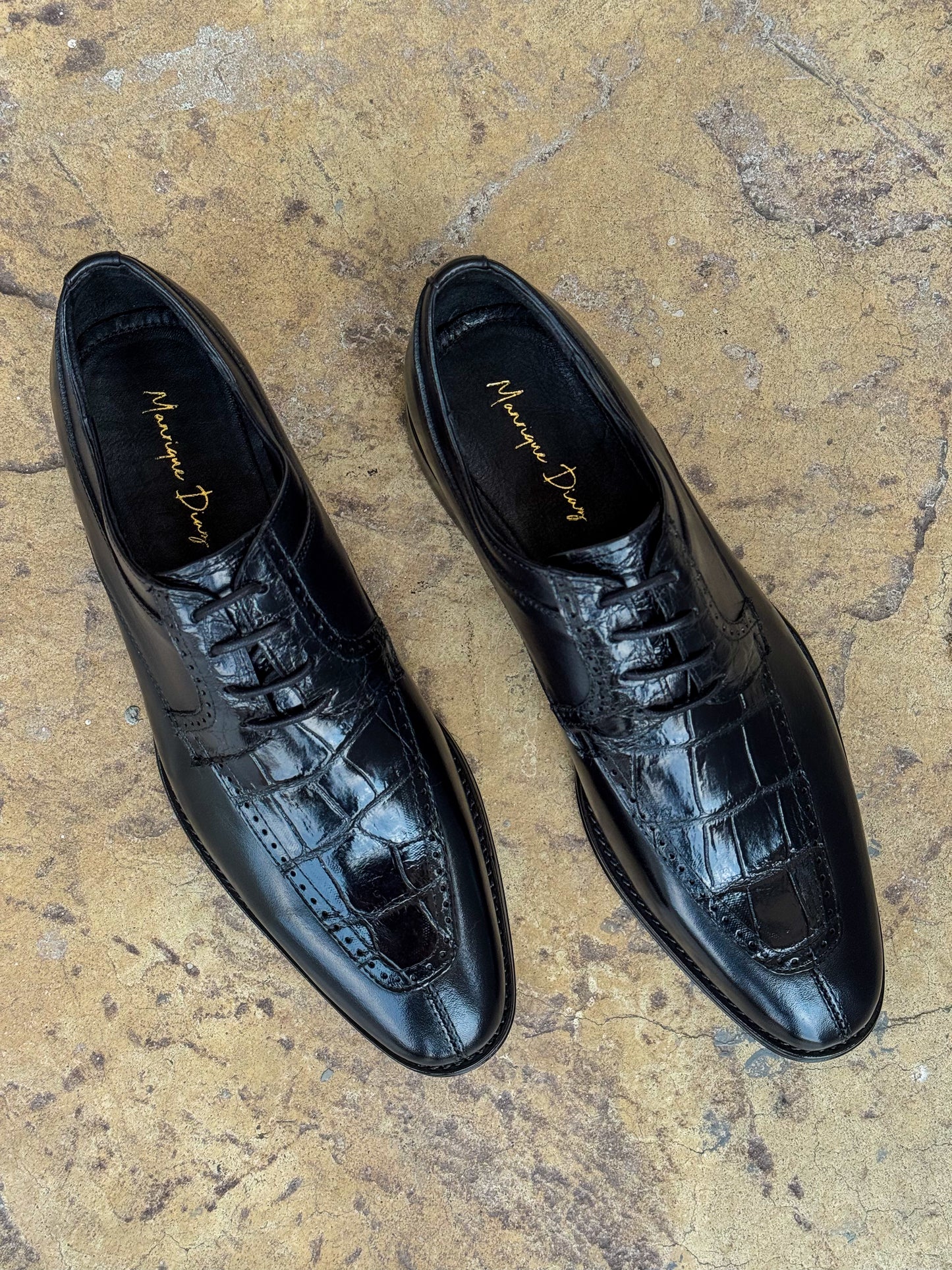 ITALIA W/COCODRILO BLACK