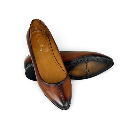 VALERINA LEATHER HONEY