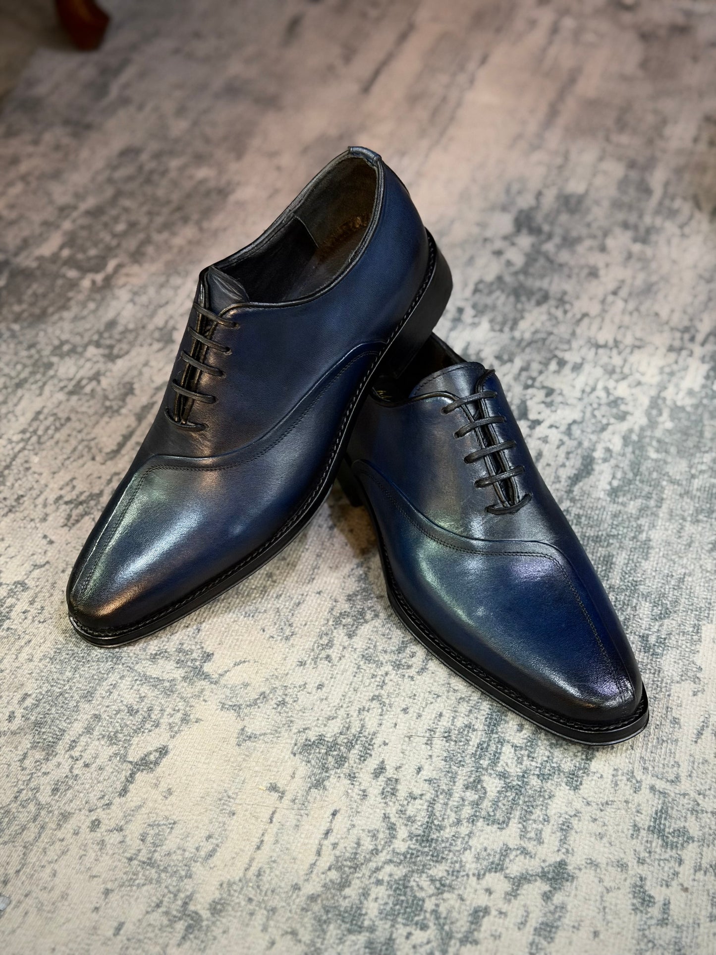 MALLORCA LEATHER BLUE