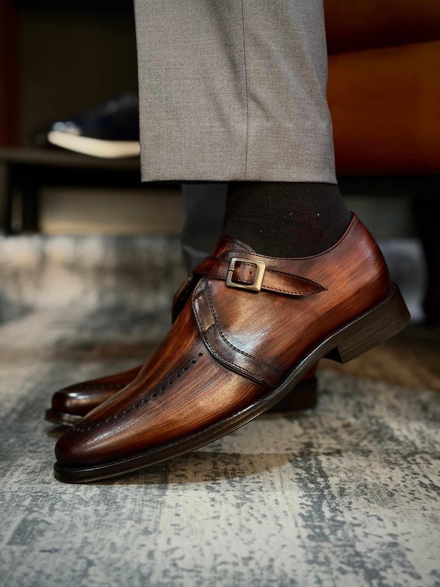 SUDÁFRICA LEATHER ST/BROWN