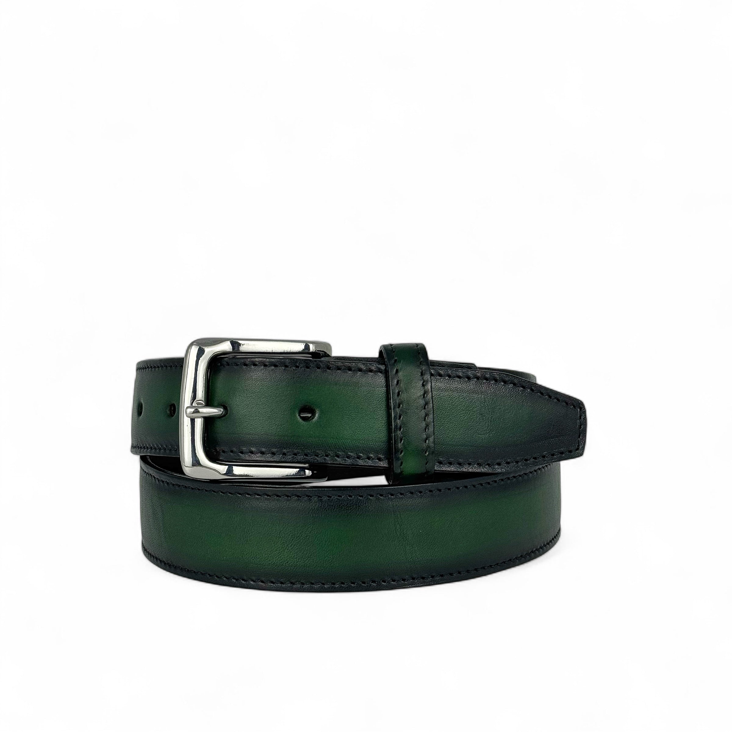 DRESS BELT GREEN
