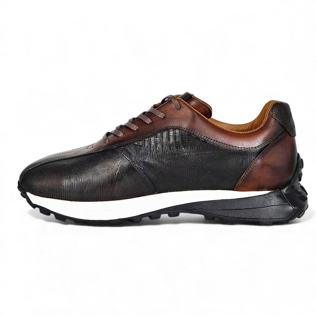 SEÚL W/LIZARD DARK BROWN