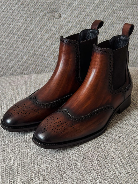 CHELSEA PIEL ST/DARK BROWN
