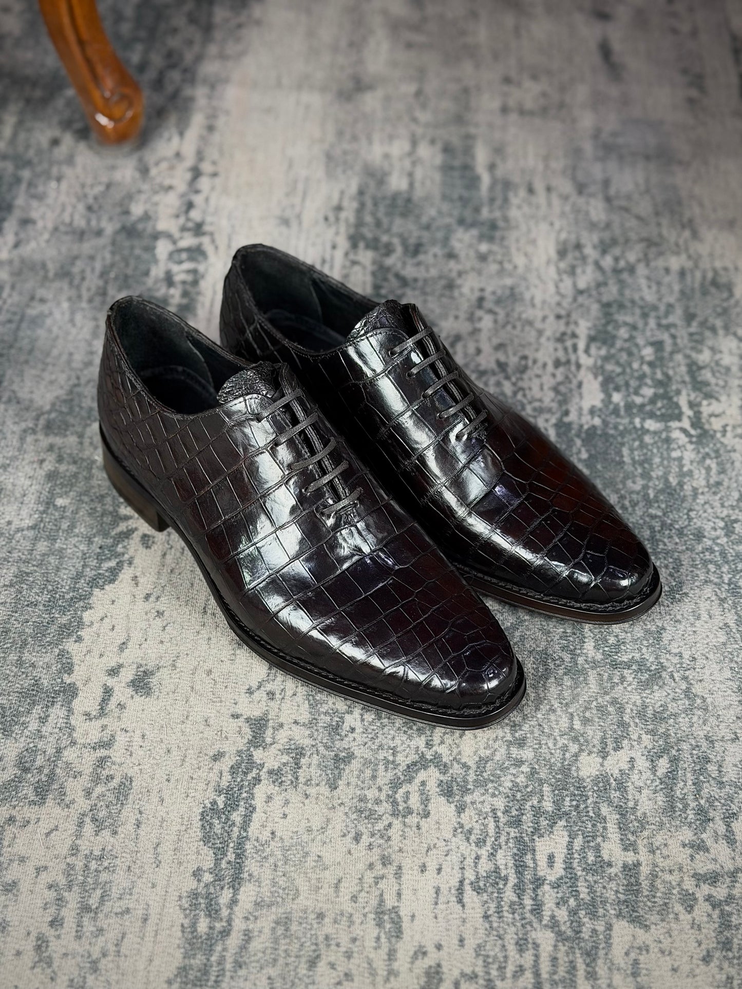 MÓNACO COCODRILO DARK BROWN