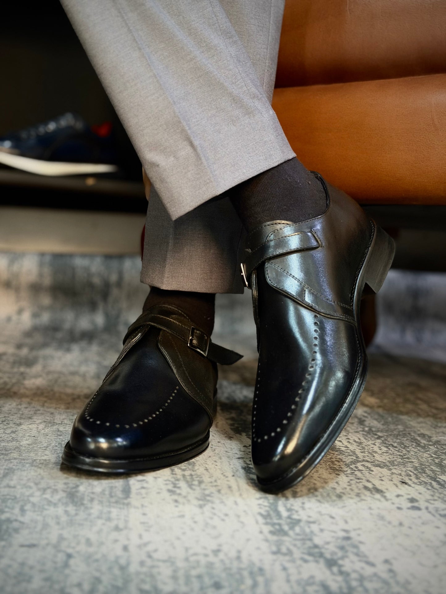 SUDÁFRICA LEATHER/SUEDE BLACK
