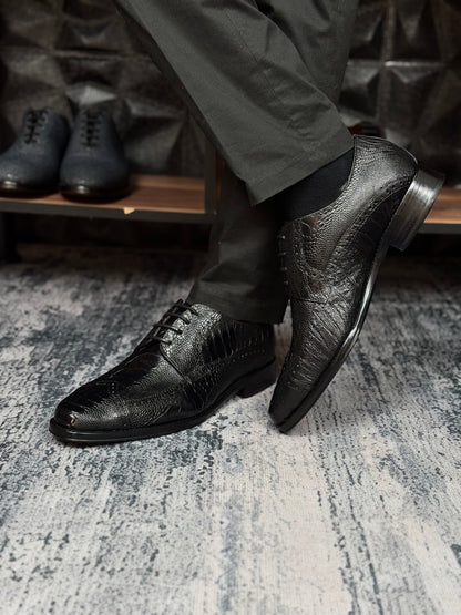 NIGERIA PATA DE AVESTRUZ BLACK