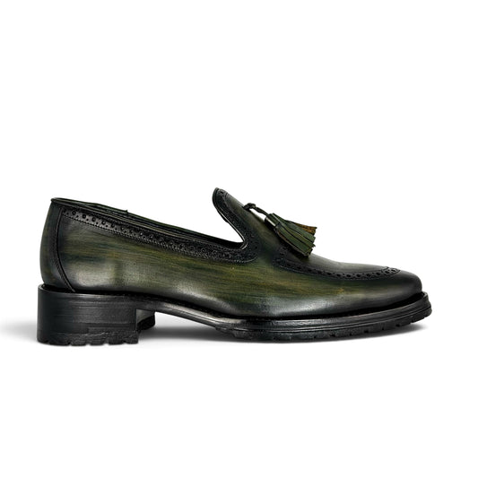 BOSTON LEATHER GREEN (TRACK)