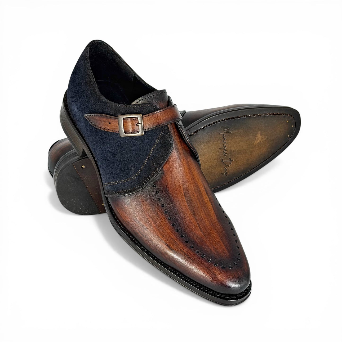SUDÁFRICA LEATHER/SUEDE BLUE