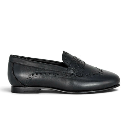 VENECIA W/COCODRILO BLACK