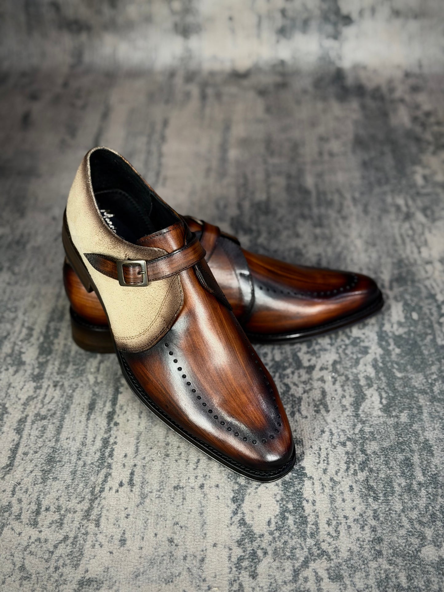 SUDÁFRICA LEATHER/SUEDE BEIGE