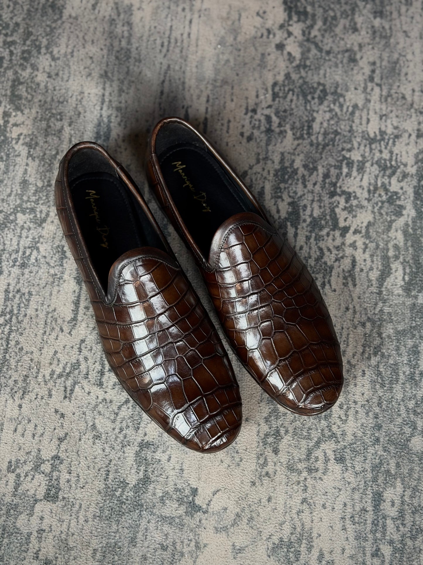 PALERMO ALLIGATOR BROWN