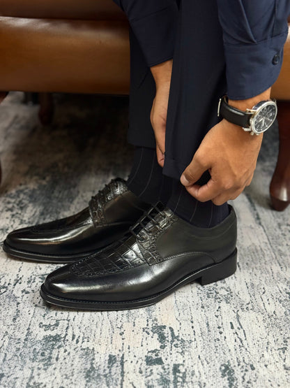 ITALIA W/COCODRILO BLACK