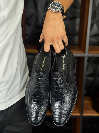 NIGERIA PATA DE AVESTRUZ BLACK