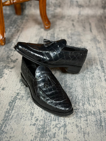 PORTUGAL COCODRILO BLACK
