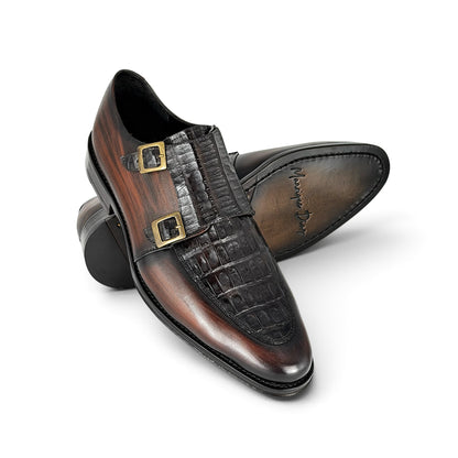 MARSELLA W/COCODRILO BROWN
