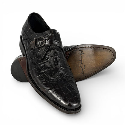 OSLO COCODRILO DARK BROWN
