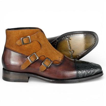 ARGELIA W/COCODRILO BROWN