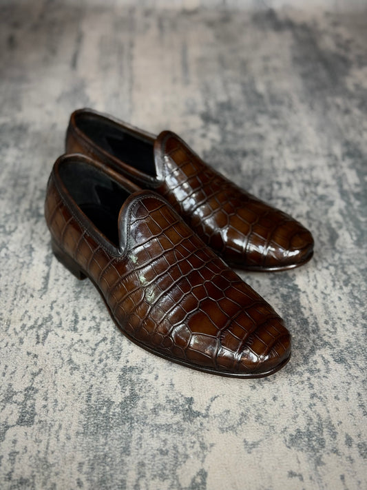 PALERMO ALLIGATOR BROWN