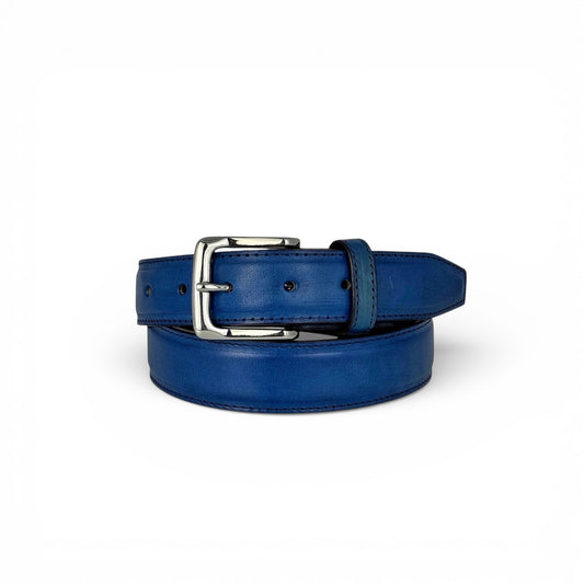 DRESS BELT BLUE