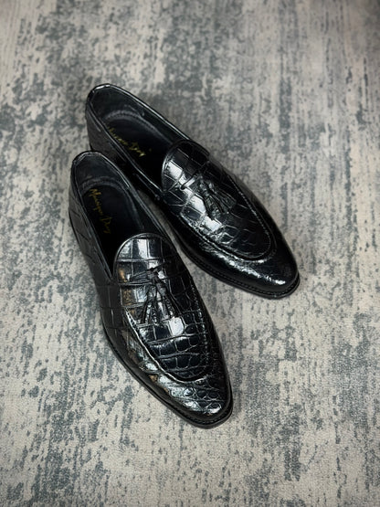 PORTUGAL COCODRILO BLACK