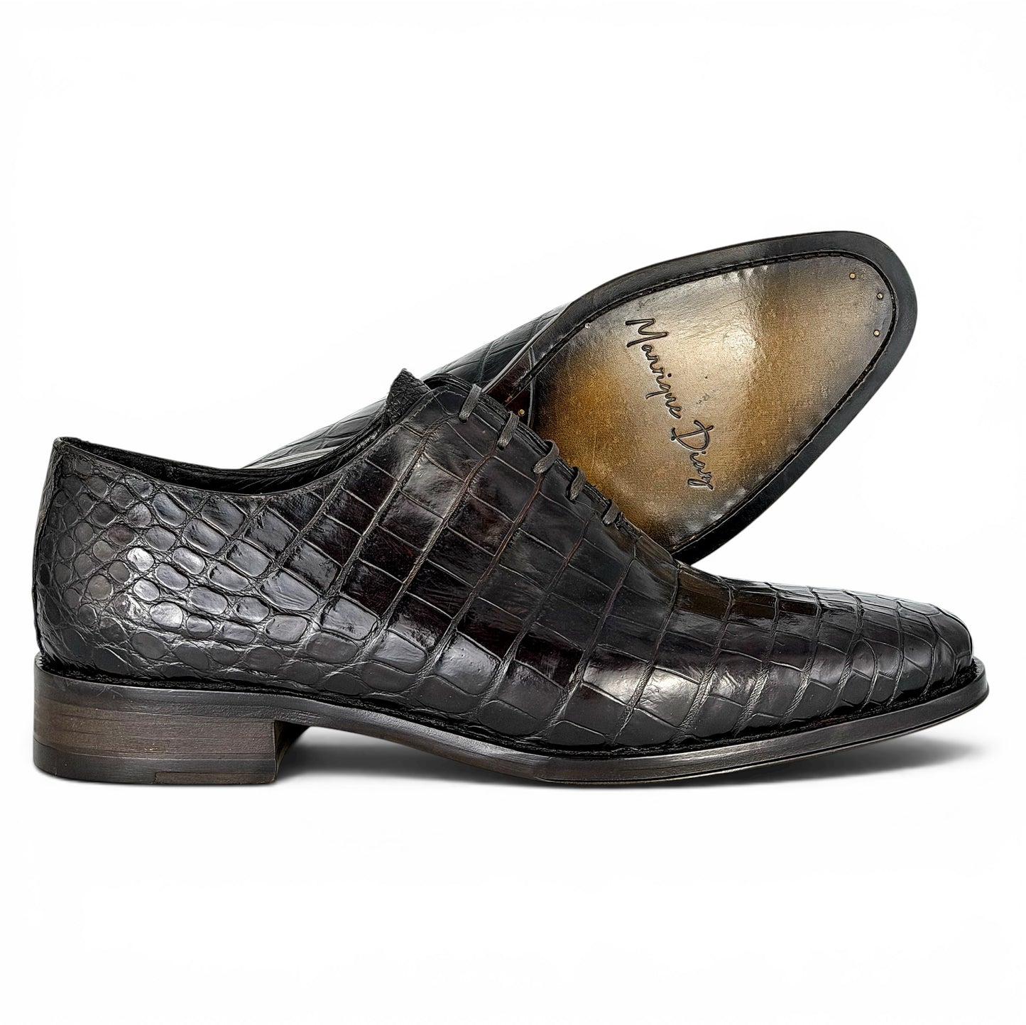 MÓNACO COCODRILO DARK BROWN