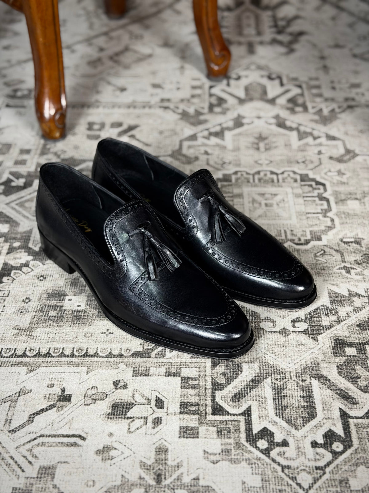 BOSTON LEATHER BLACK