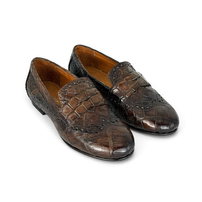 VENECIA COCODRILO BROWN