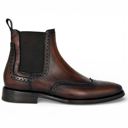 CHELSEA PIEL ST/DARK BROWN