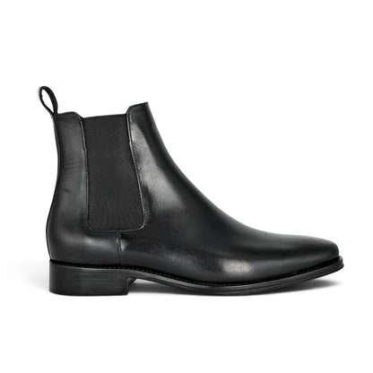 CHELSEA HIGH LEATHER BLACK