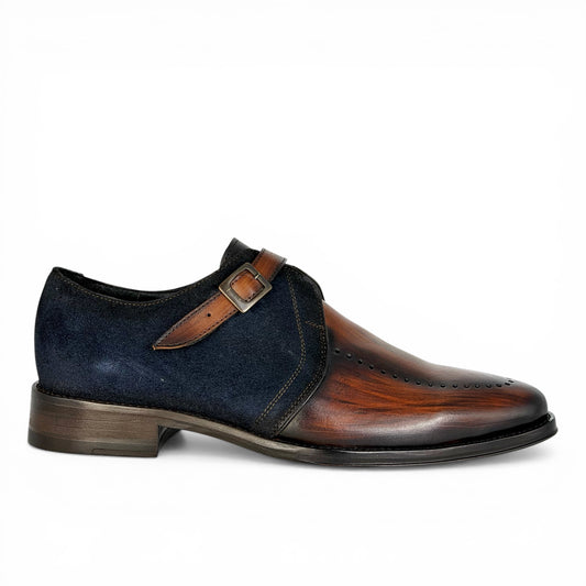 SUDÁFRICA LEATHER/SUEDE BLUE