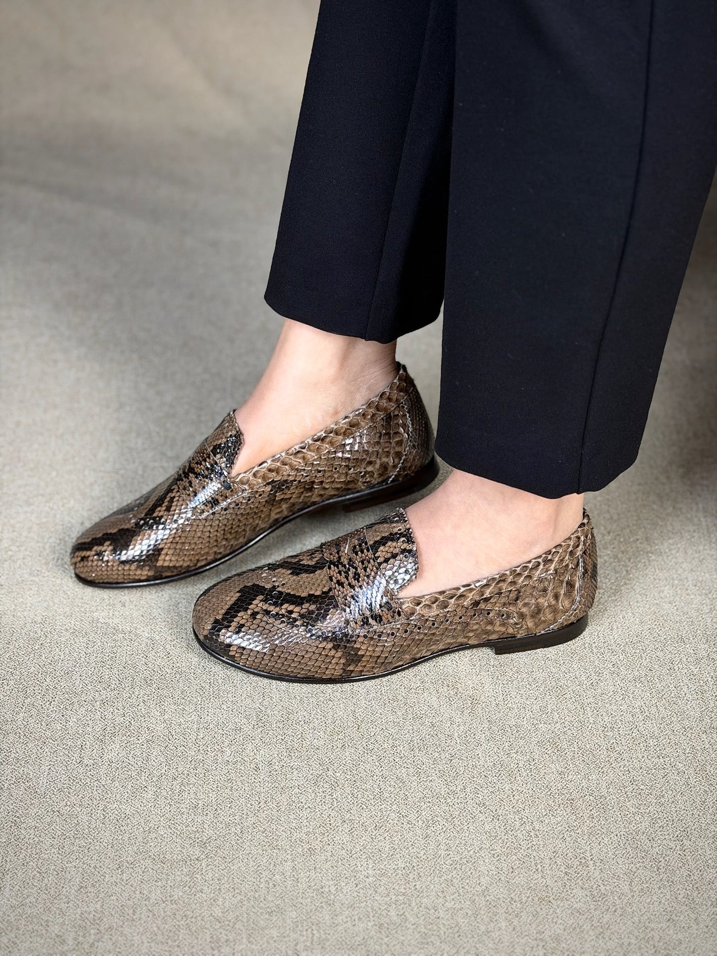 VENECIA PYTHON BROWN