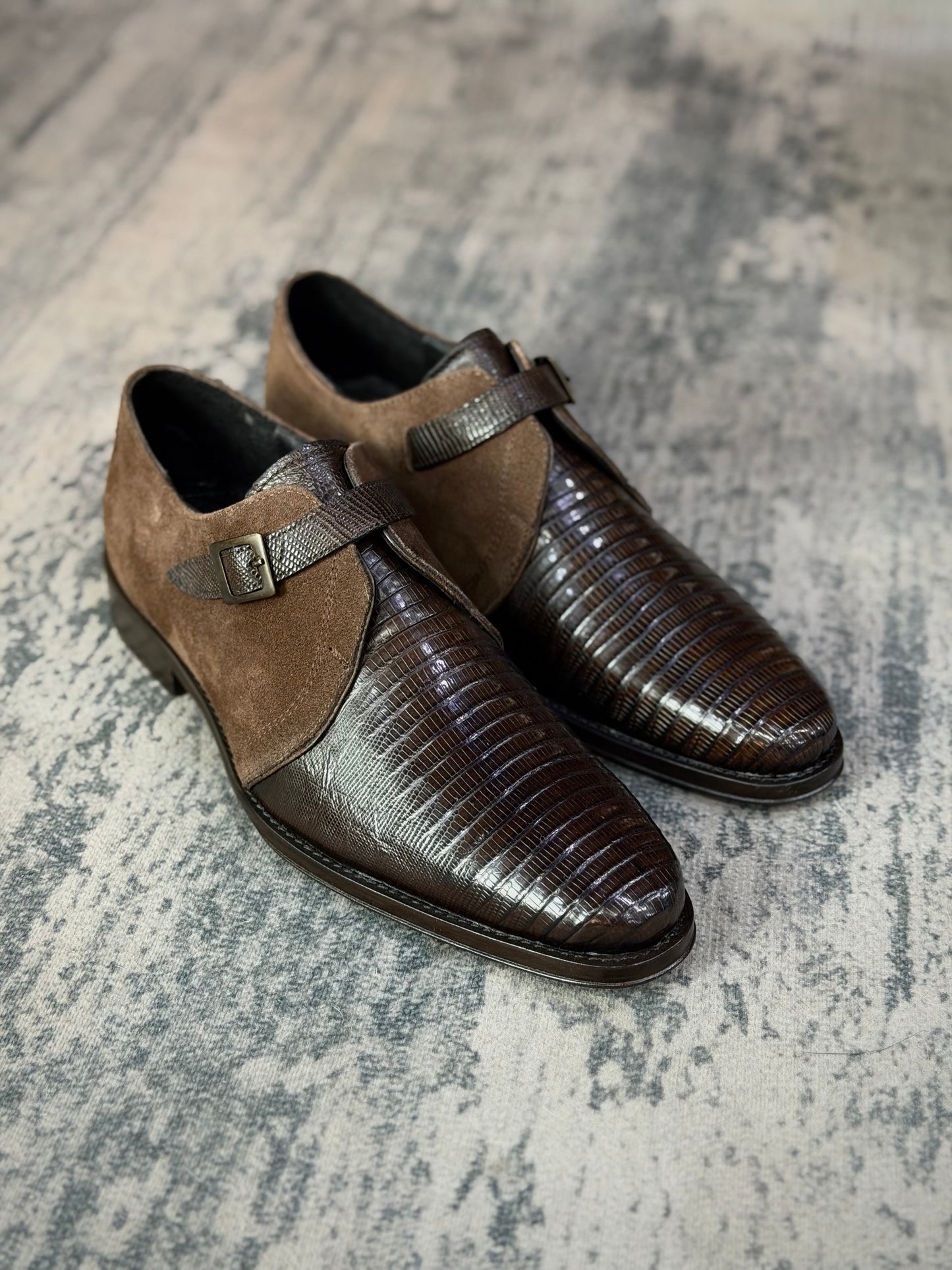 SUDÁFRICA W/LIZARD DARK BROWN