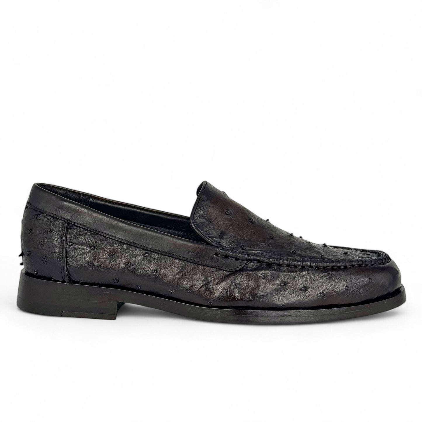 SUECIA AVESTRUZ DARK BROWN