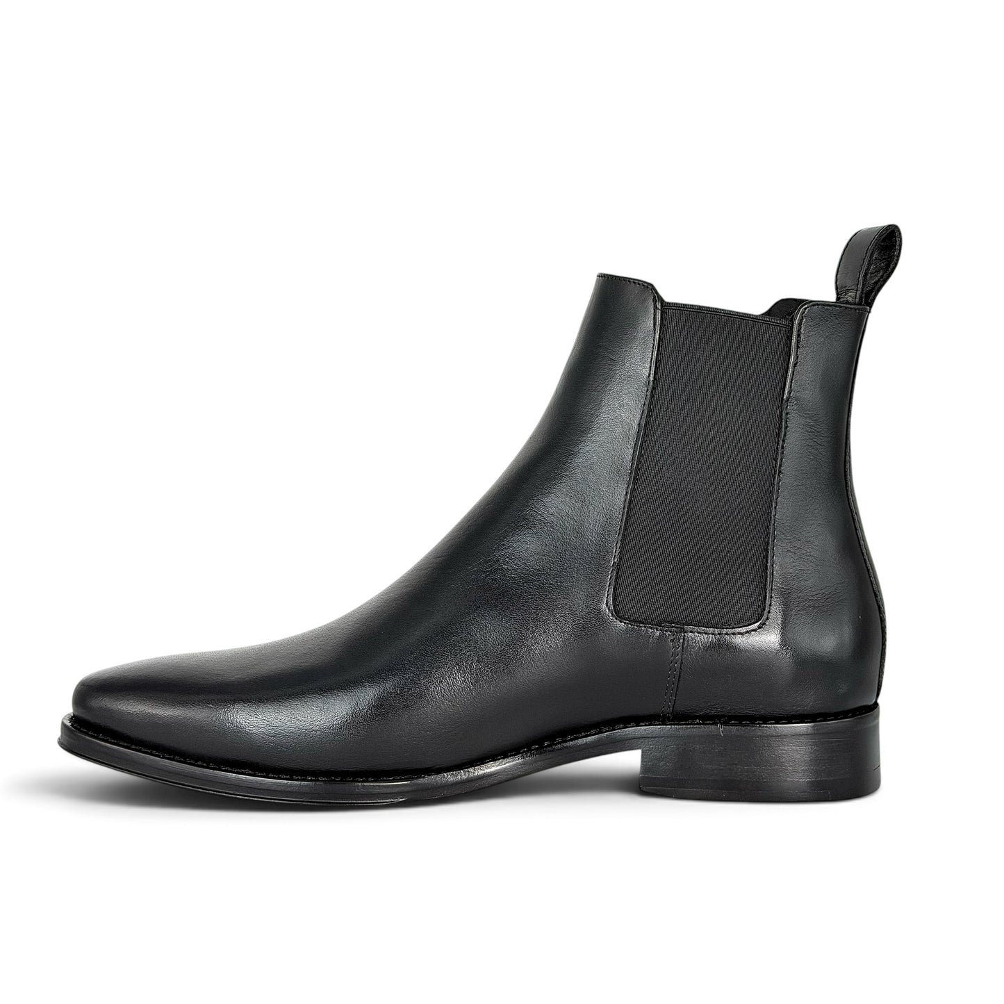 CHELSEA HIGH LEATHER BLACK