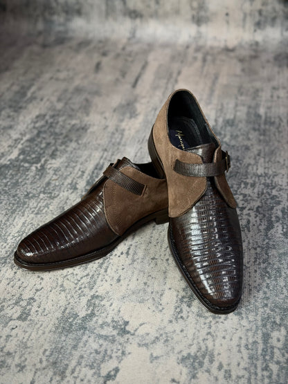 SUDÁFRICA W/LIZARD DARK BROWN