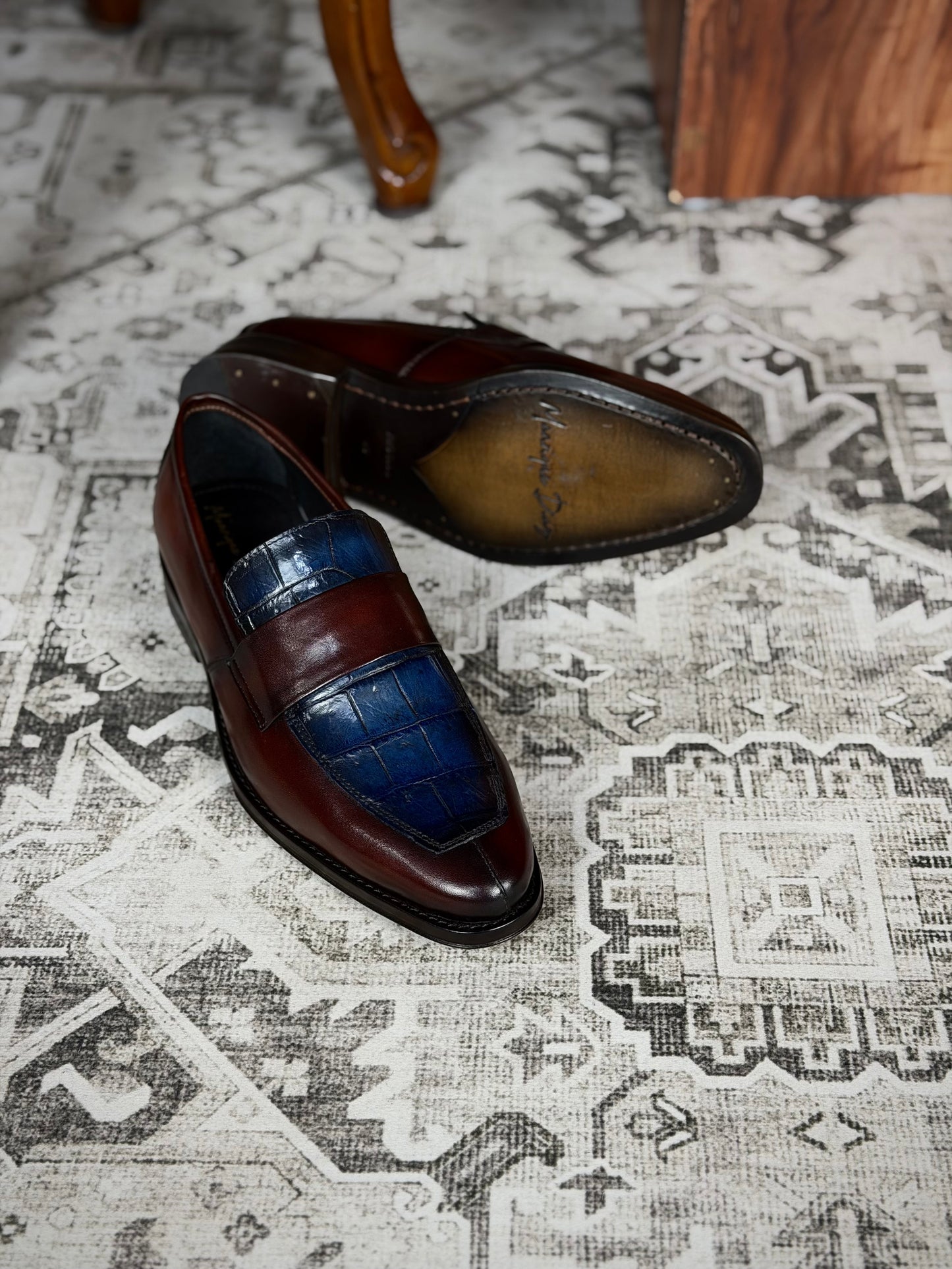 MONTENEGRO W/COCODRILO BLUE
