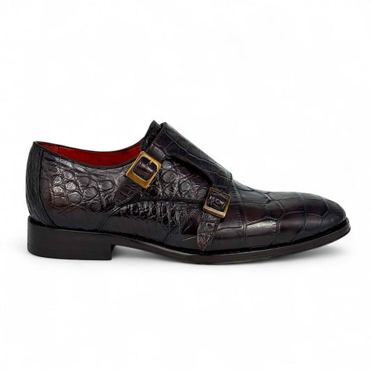 ROMA ALLIGATOR DARK BROWN