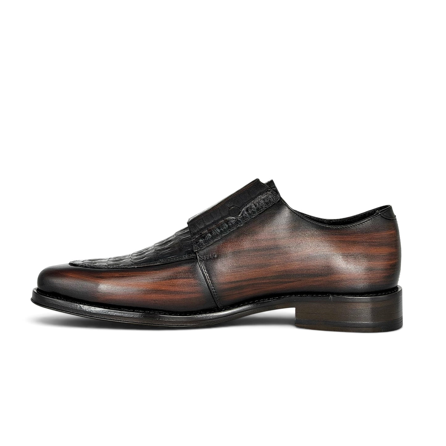 MARSELLA W/COCODRILO BROWN