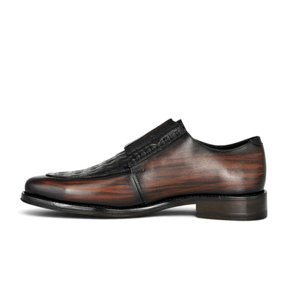 MARSELLA W/COCODRILO BROWN