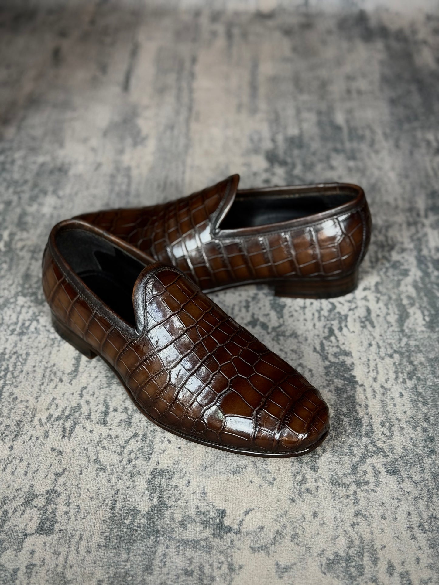 PALERMO ALLIGATOR BROWN