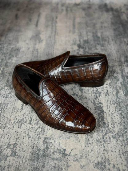 PALERMO ALLIGATOR BROWN