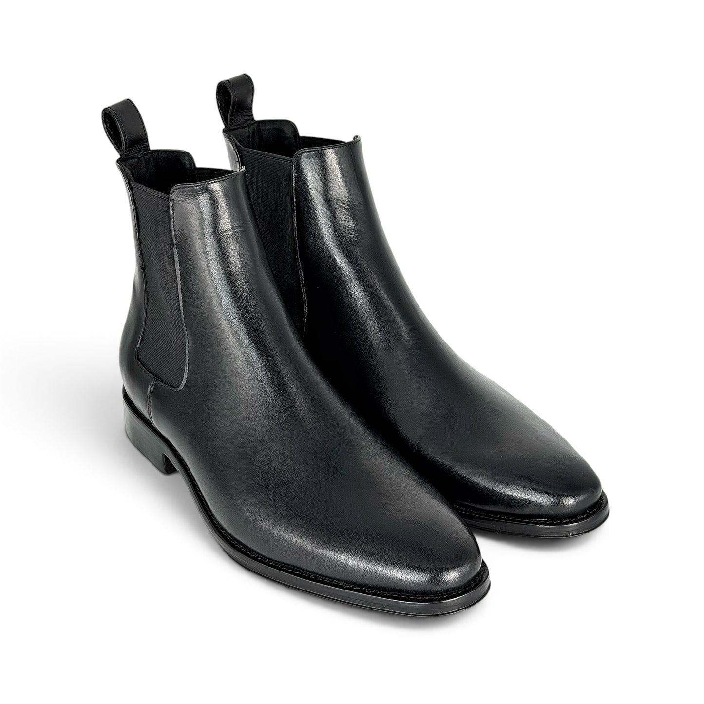 CHELSEA HIGH LEATHER BLACK
