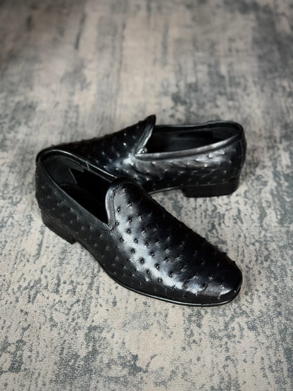 PALERMO AVESTRUZ BLACK