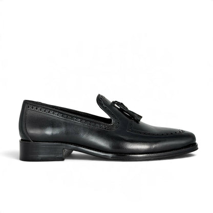 BOSTON LEATHER BLACK