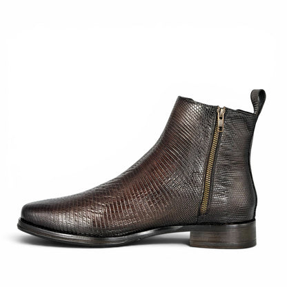 CHELSEA W/CIERRE LIZARD BROWN